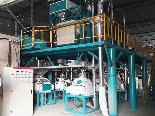 Voson 60TPD wheat flour milling project installed for client