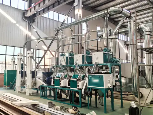 Voson Small-Scale Maize Milling Plant 10TPD – Full Plant Overview