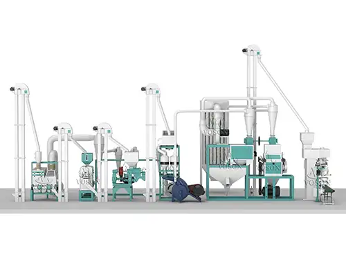 10TPD Maize Milling Plant Layout and Design – Voson