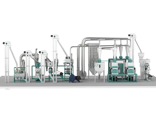 20TPD Maize Milling Plant Layout and Design – Voson