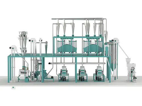 30TPD Maize Milling Plant Layout and Design – Voson