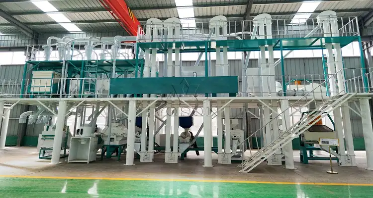 50TPD maize flour milling plant installed in Africa by Voson