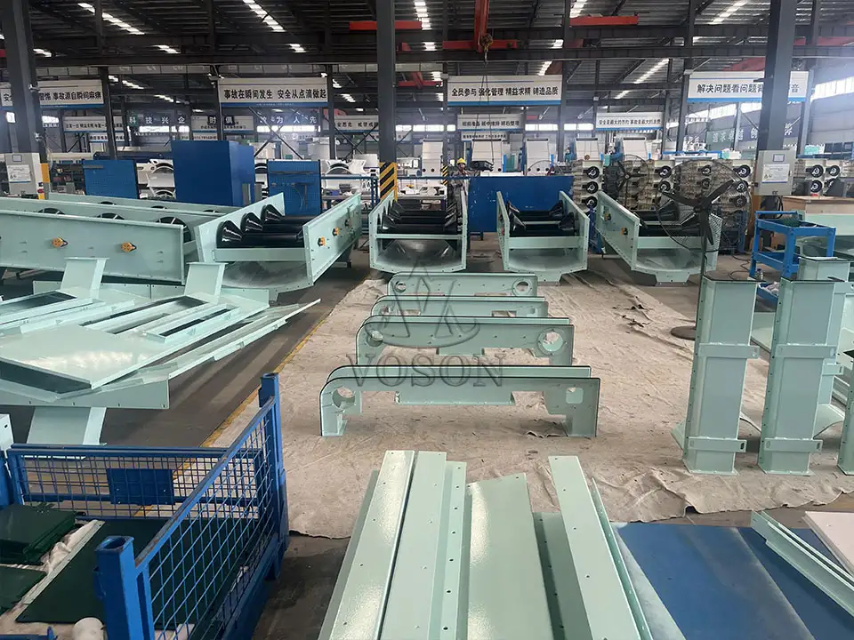 fully enclosed air cushion conveyor