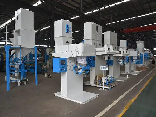 Automatic double-spout bagging machine