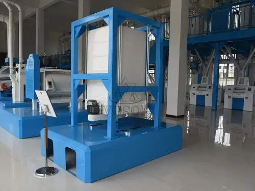 Integrated plansifter in Voson milling line