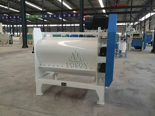 Wheat pre-conditioning equipment integrated in Voson turnkey milling line