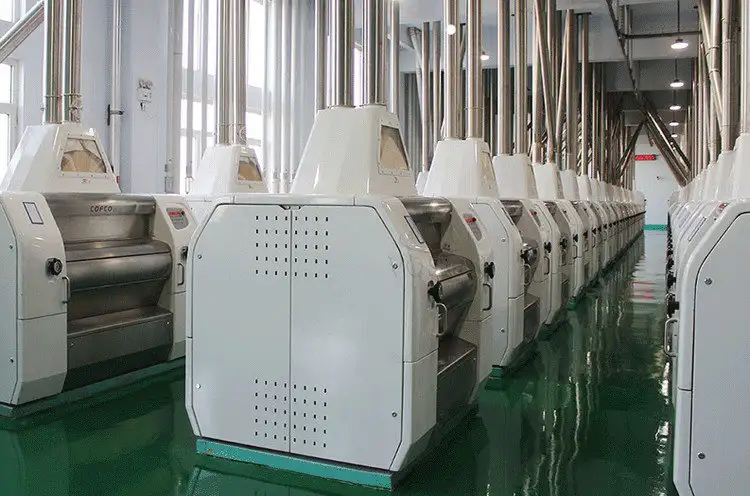 Pneumatic Milling Section in Wheat Flour Plant
