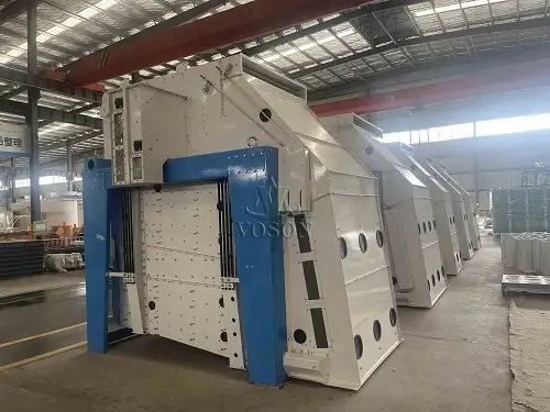 HZZD rotary combined multi-deck screen for wheat cleaning