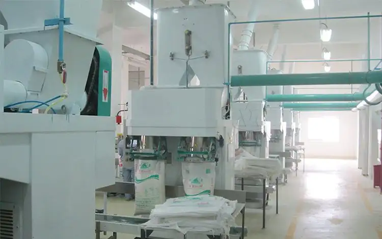 Bulk Flour Packing Line for Industrial Distribution