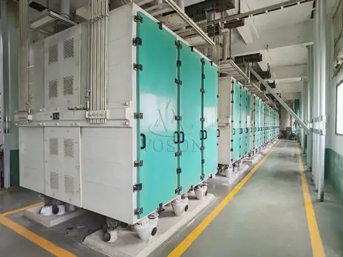 automated corn flour mill plant 100TPD with shifter system