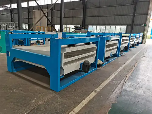 plane rotation sieve in factory